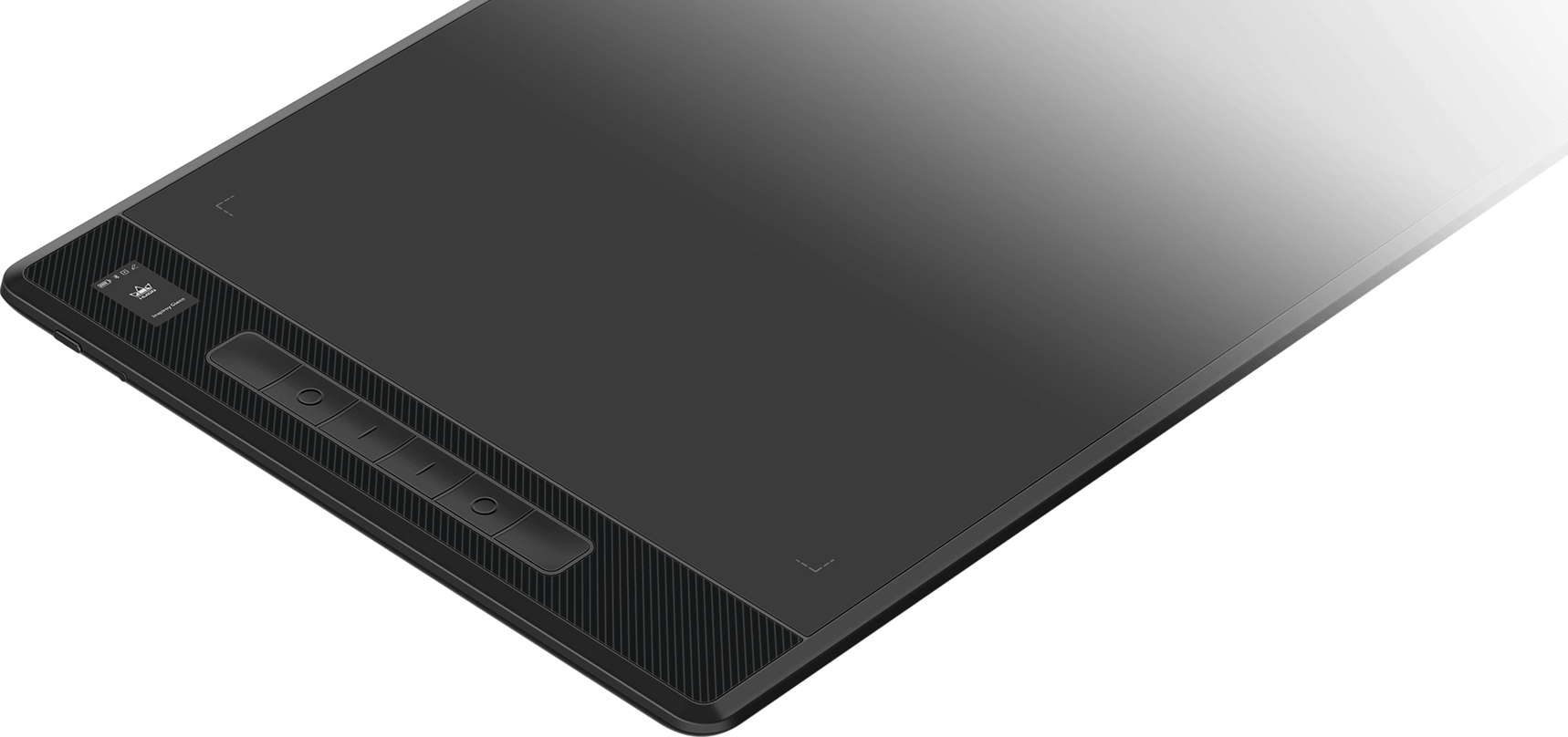 Inspiroy Giano official product image — the largest Inspiroy working area at 345.4 x 215.9mm, with Bluetooth 5.0.