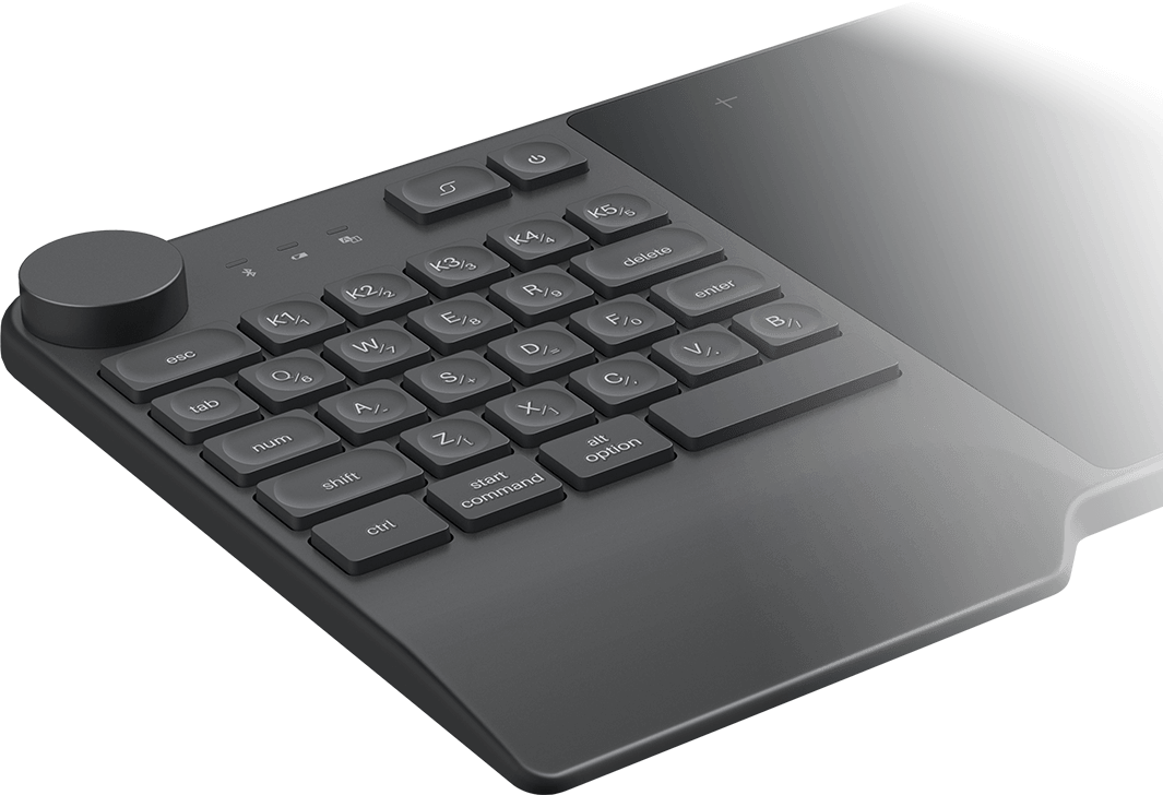 Inspiroy Keydial KD200 pen tablet