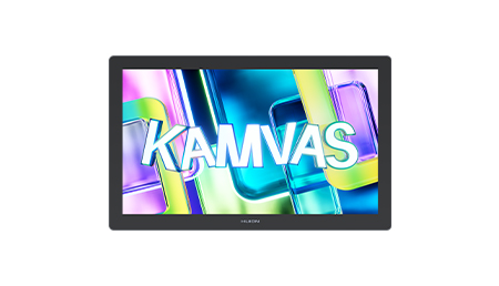 Kamvas 13 (Gen 3) pen display, official product image — a PenTech 3.0 pen display used in education setups.