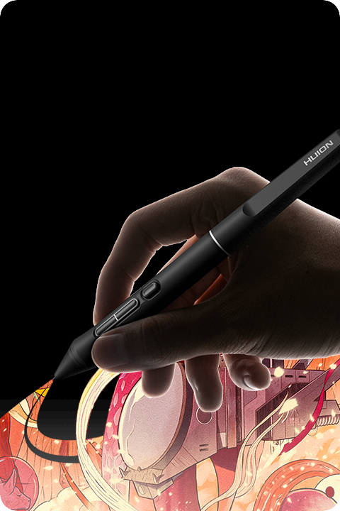 Kamvas Pro 24 (Gen 3) official product image — 24-inch 4K pen display with PenTech 4.0 and 10-point finger touch.